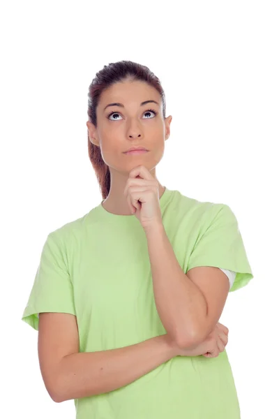 Pensive girl i — Stock Photo, Image