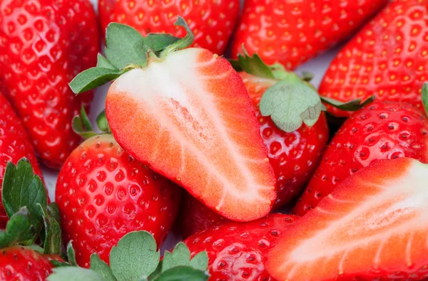 Fresas jugosas — Foto de Stock