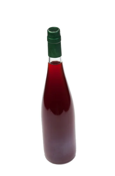 Garrafa de vinho rosa — Fotografia de Stock