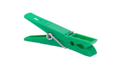 Yeşil clothespin 