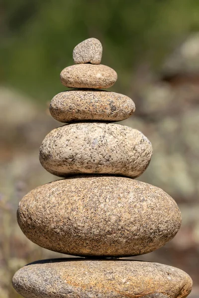 Concept Balance Harmony Rocks Nature — Stock Photo, Image