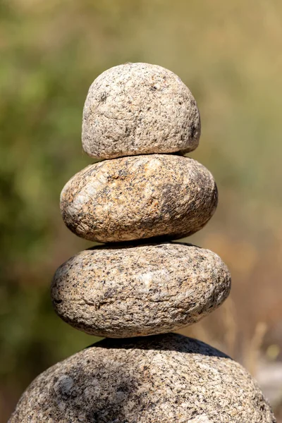 Konzept Der Ausgewogenheit Und Harmonie Felsen Der Natur — Stockfoto