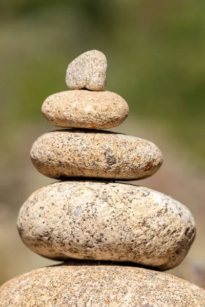 Έννοια Της Ισορροπίας Και Της Αρμονίας Βράχια Στη Φύση — Φωτογραφία Αρχείου