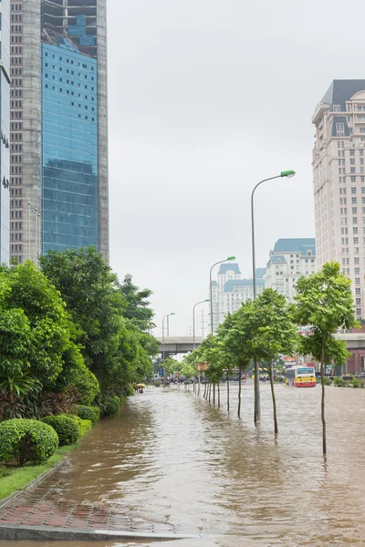 Callejón inundado —  Fotos de Stock