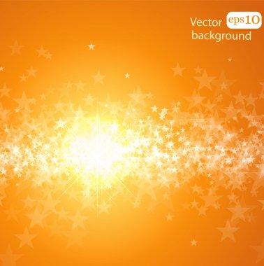 tatil yıldız ve ışık parlak arka plan