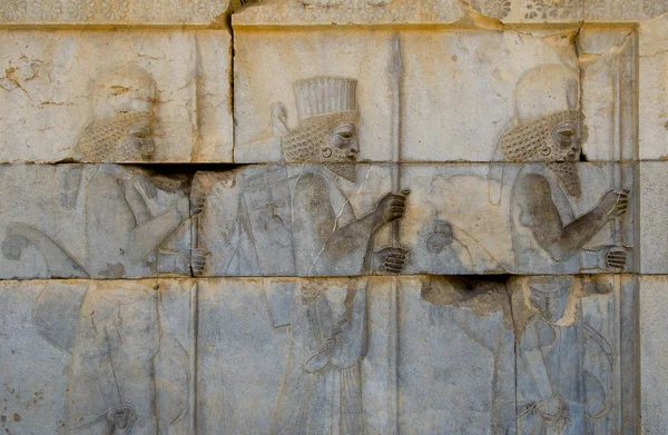 Ancient bas-reliefs of Persepolis, Iran — Stock Image Ancient bas-reliefs of Persepolis, Iran Stock Image