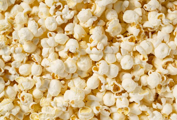 Popcorn Copre Intero Schermo Vista Direttamente Dall Alto — Foto Stock