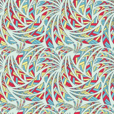 etnik seamless modeli, arka plan