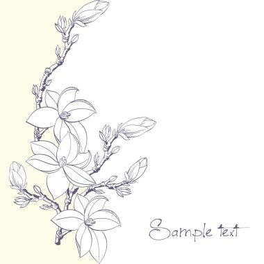 Download Magnolia Flower Free Vector Eps Cdr Ai Svg Vector Illustration Graphic Art