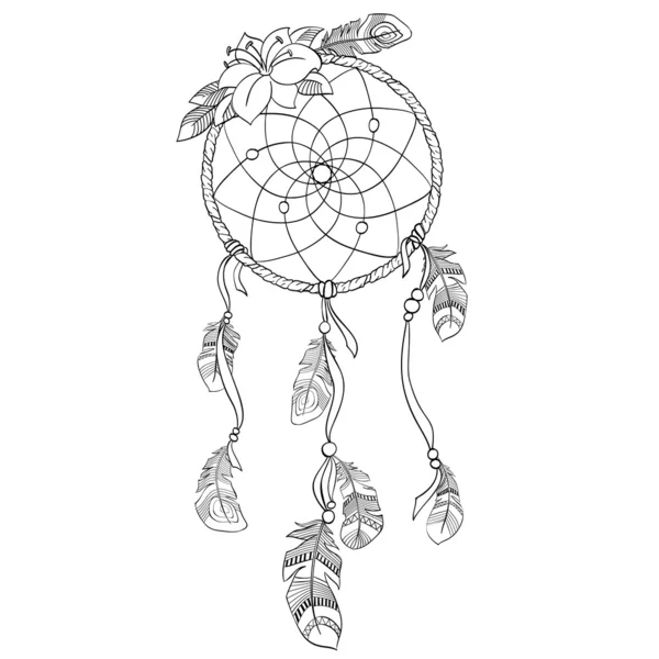 Dreamcatcher vector illustration Vector Graphics