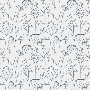 ağaçlar ve dalları ile Seamless Modeli