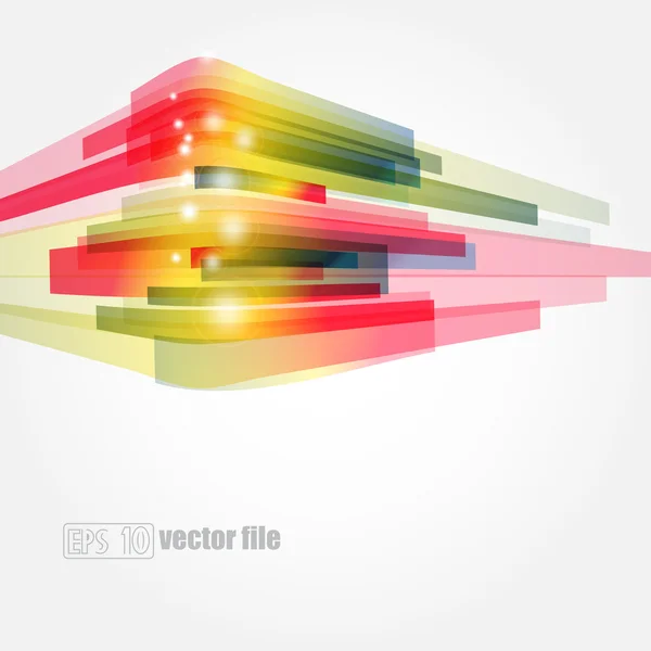 Astratto luminoso vettore sfondo colorato — Vettoriale Stock