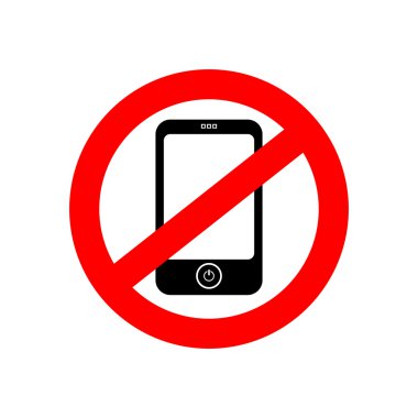 telefon vektör iz yok