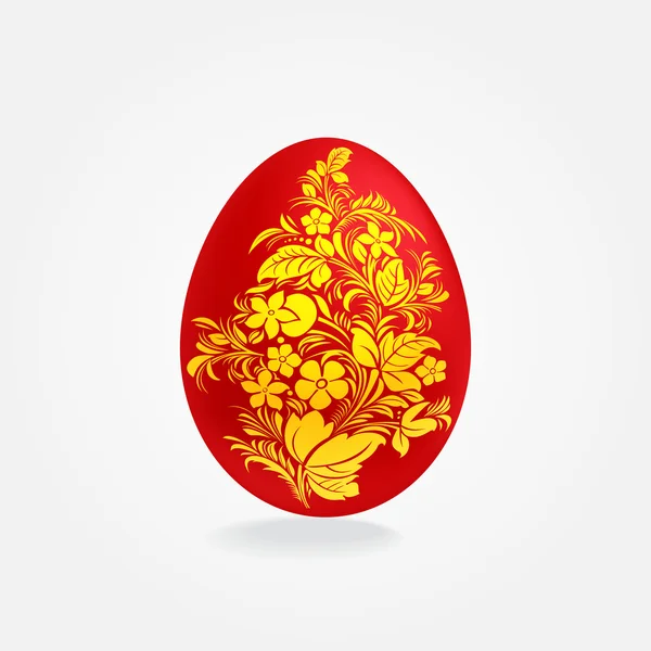 Easter eggs design template — Stock Vector