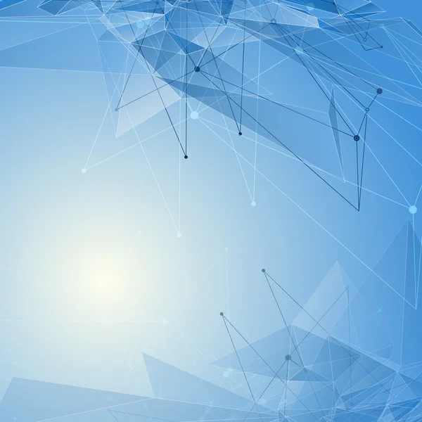 Abstract mesh network background for technology, business concep Stock ...