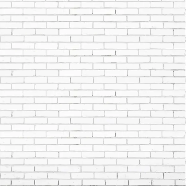 Textura de vector de pared de ladrillo blanco — Vector de stock