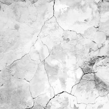 Old cracked plaster vector texture clipart