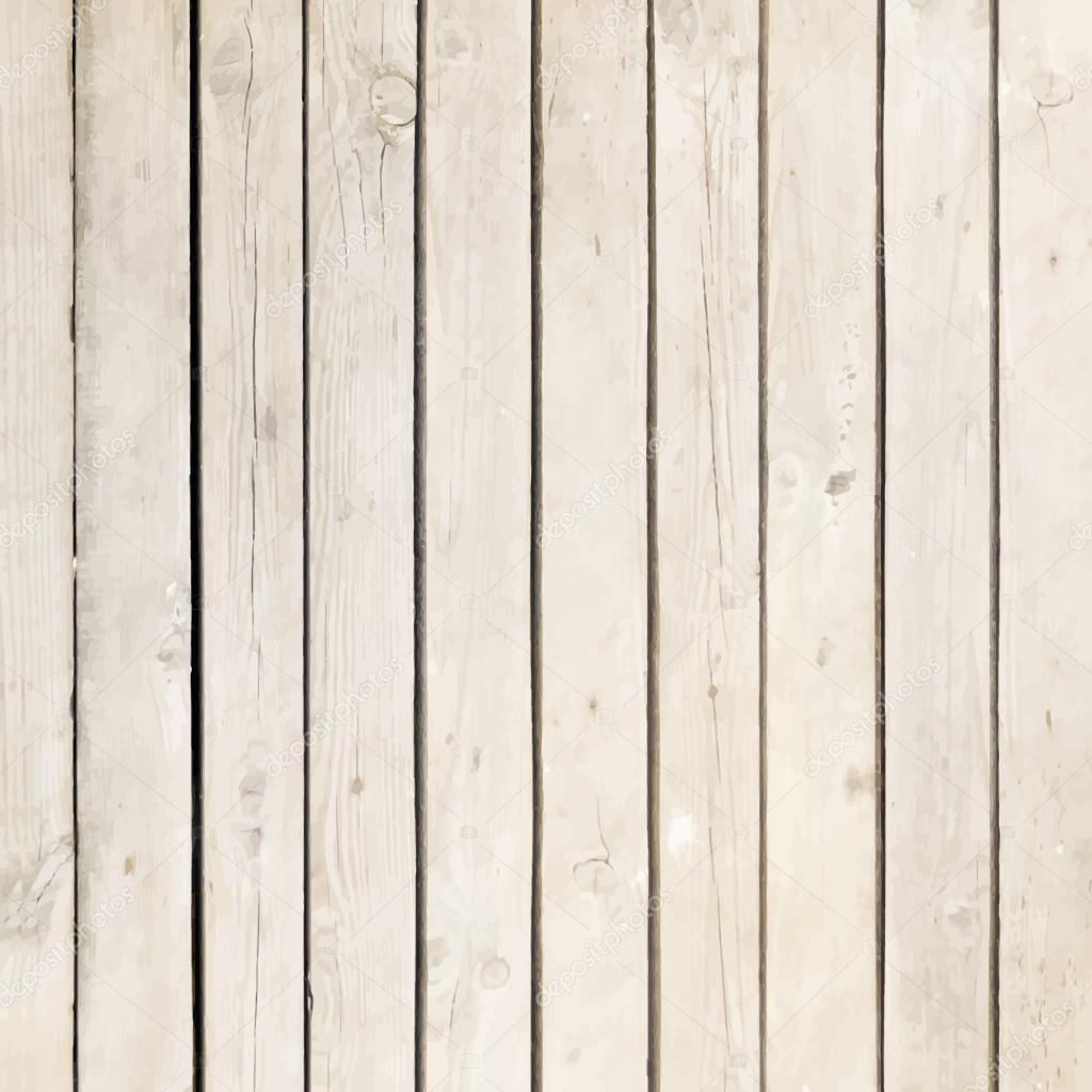 White wood board vector background