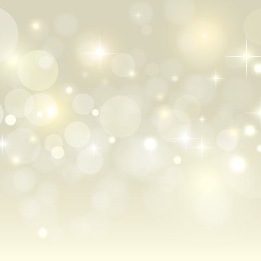 tatil golden bokeh vektör arka plan
