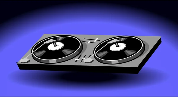 Turntable — Stock Vector