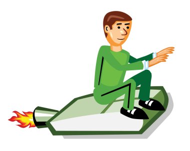 adam sürme bilgisayar fare