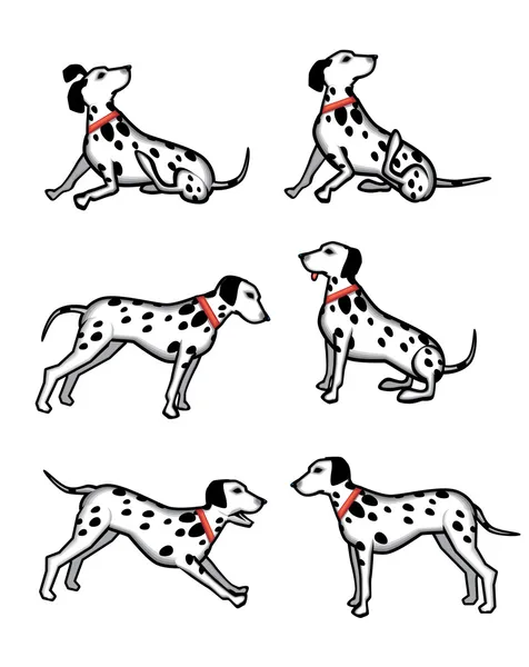 Hundedarstellung — Stockvektor