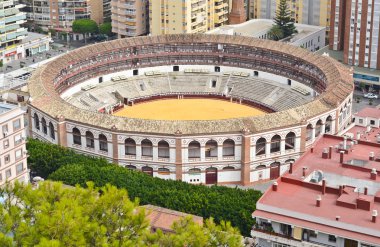 Plaza de toros de ronda bullring Malaga, İspanya