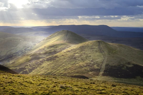 İskoçya'nın Pentland Hills manzara