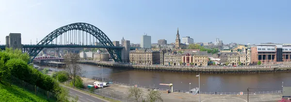 Vista panorámica de la ciudad de Newcastle — Foto de Stock