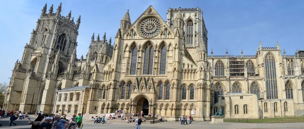 York Minster Cathedral, York, Inglaterra — Foto de Stock