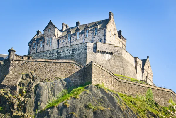 Kasteel van Edinburgh, Schotland — Stockfoto