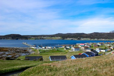 Rocky Harbour Newfoundland 'dan bazı görüntüler, bir dizi fotoğraf.
