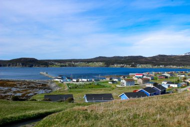 Rocky Harbour Newfoundland 'dan bazı görüntüler, bir dizi fotoğraf.
