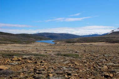 Popüler yürüyüşten Gros morne Newfoundland görüntüleri