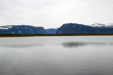 Batı deresi göleti, buzul fiyordun ürkütücü fotoğrafları.