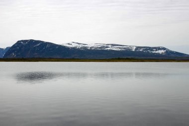 Batı deresi göleti, buzul fiyordun ürkütücü fotoğrafları.