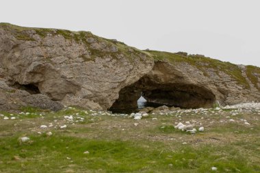 Newfoundland 'daki kemer taşra parkının eşsiz fotoğrafı