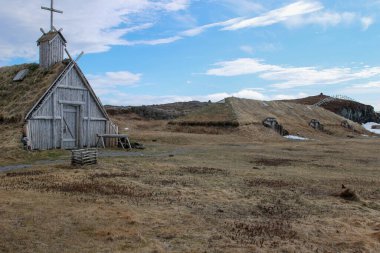 L 'Anse aux Meadows - Viking yerleşimi, Newfoundland, Kanada