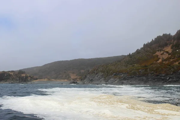 Mayıs Ayında Kanada Newfoundland Okyanusu Nda Fırtına — Stok fotoğraf