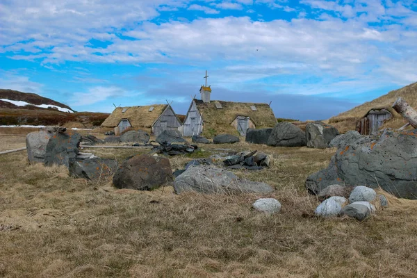 L 'Anse aux Meadows - Viking yerleşimi, Newfoundland, Kanada