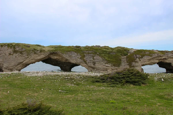 Einzigartiges Foto Von Bögen Provinzpark Neufundland — Stockfoto