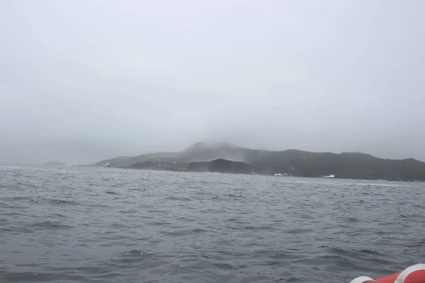 Burza Oceanie Nowej Fundlandii Kanadzie Maju — Zdjęcie stockowe