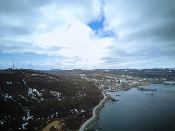 Osídlení Svatého Antonína Severním Newfoundlandu — Stock fotografie