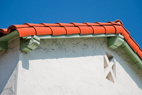 Building from brick — Stock Photo, Image