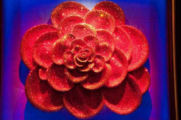 Fundo flor vermelha — Fotografia de Stock