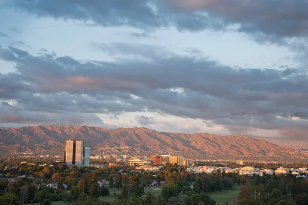 Los angeles Hochhäuser — Stockfoto