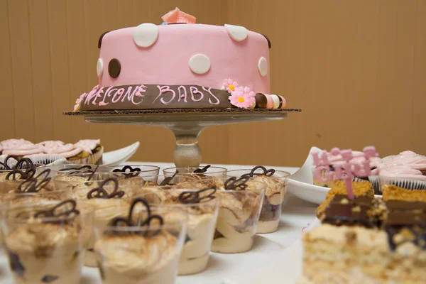 Barevné koláče — Stock fotografie