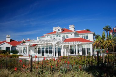 güneşli bir gün Vancouver, Kanada, lüks ev.