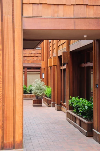 Casa di legno di lusso — Foto Stock