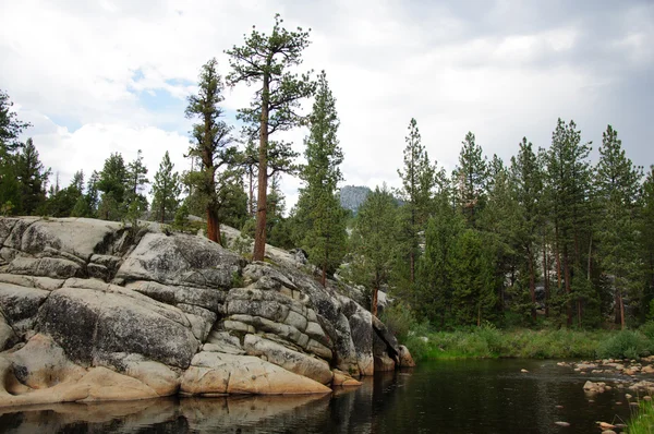 South fork San Soaquin folyó California Jogdíjmentes Stock Fotók